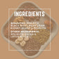 Ingredients - Sprouted - red rice , black rice, green gram, kidney beans, peanuts.  Other ingredients - walnuts, dates, lotus seeds